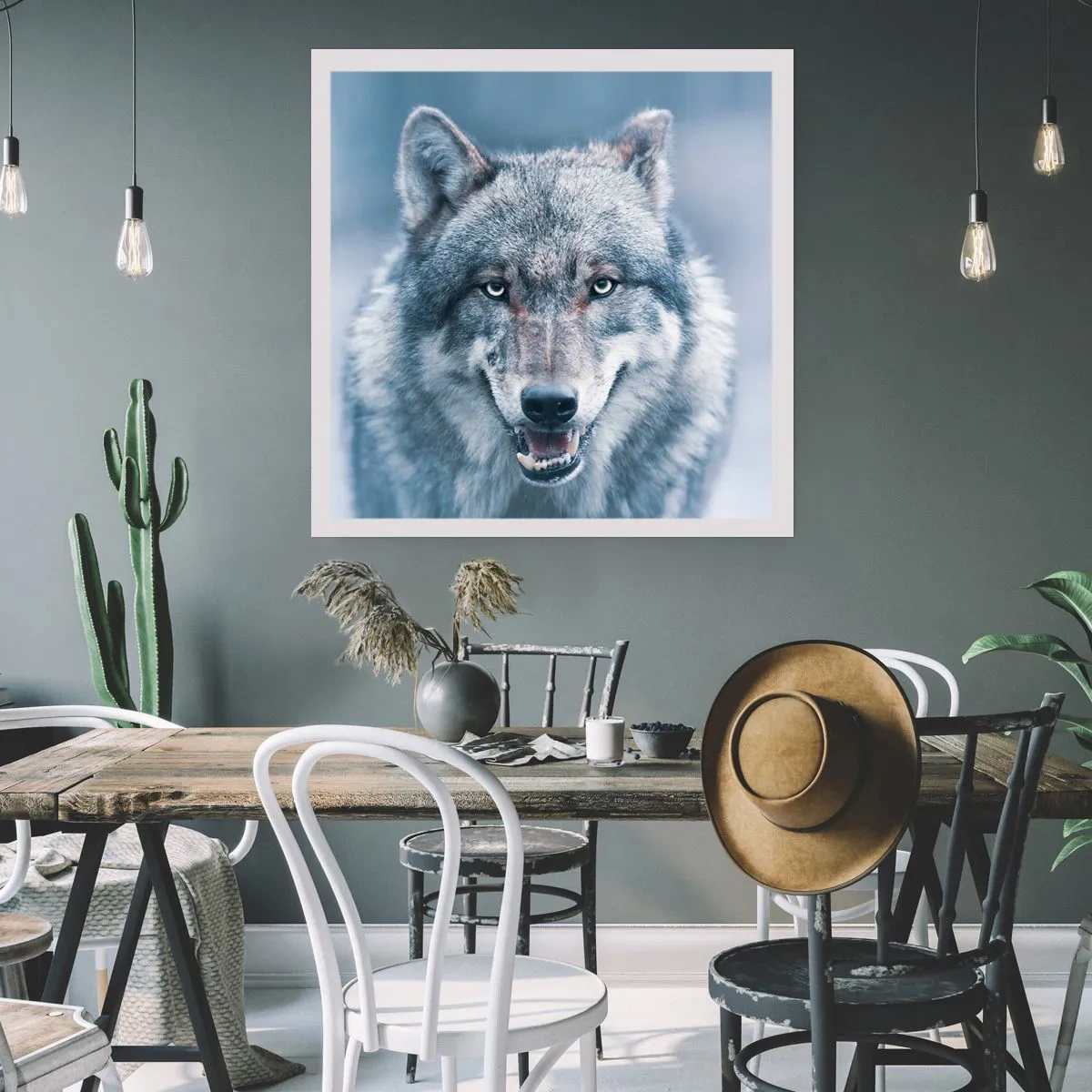 Pôster - Vai aceitar o desafio? - 60x60 cm