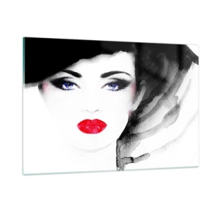 Quadro em vidro - Repulsa e convoca - 120x80 cm