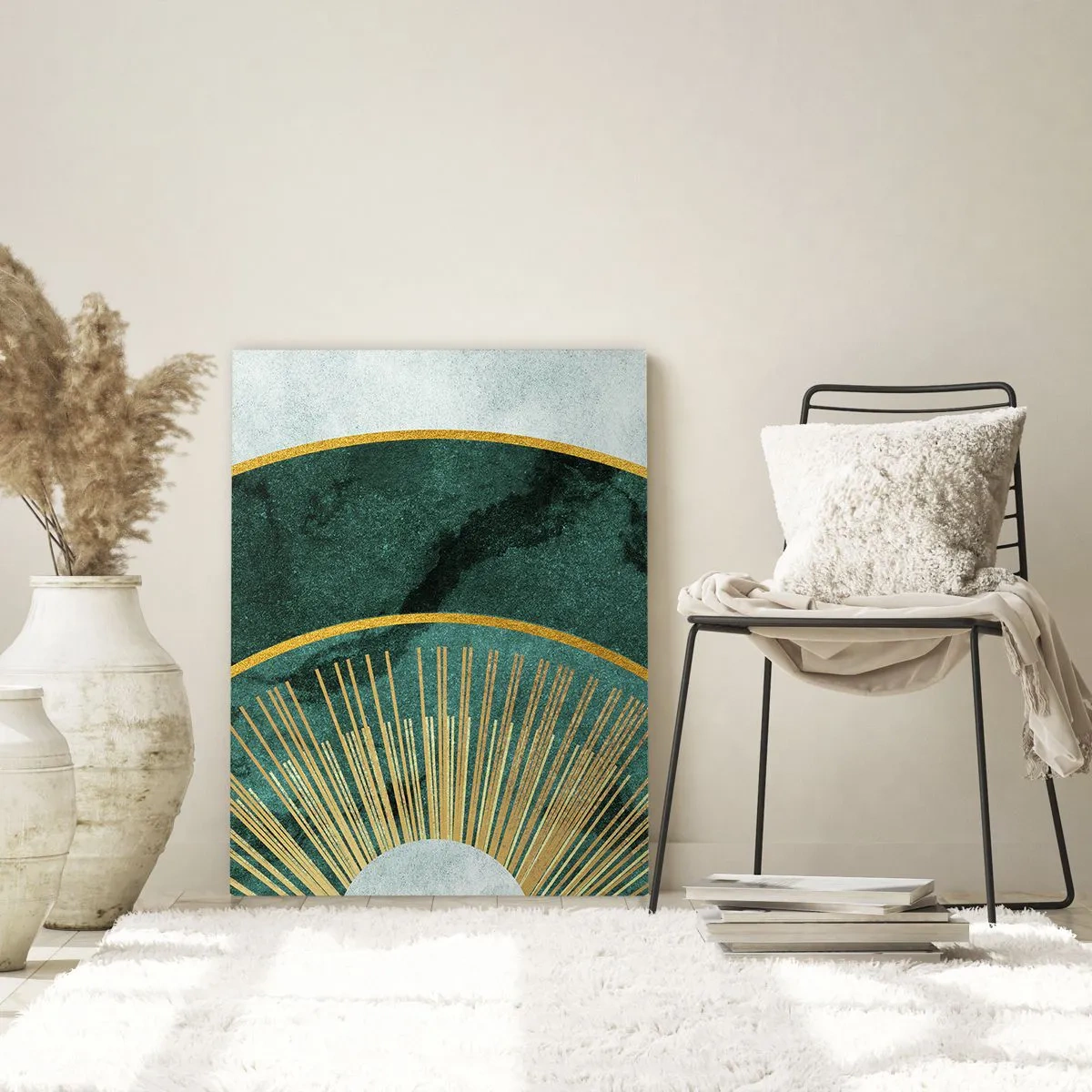 Quadro em vidro - Outro sistema solar - 70x100 cm