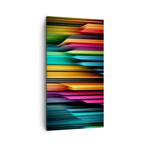 Quadro em tela - Um órgão de luz - 45x80 cm