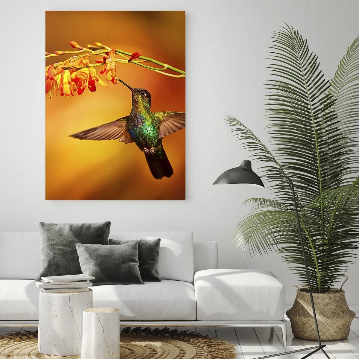 Quadro em vidro - Mensageiro Maia da Luz - 50x70 cm