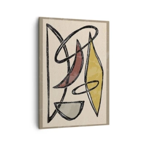 Quadro em tela - Verticais e horizontais - 50x70 cm