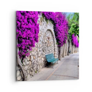 Quadro em tela - Vamos encontrar-nos o mais depressa possível - 70x70 cm