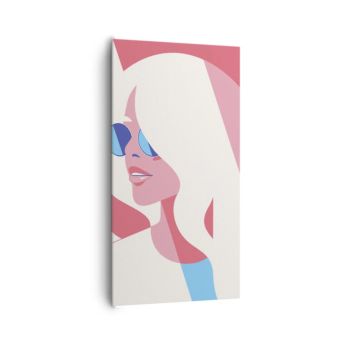 Quadro em tela - Era uma loira... - 65x120 cm