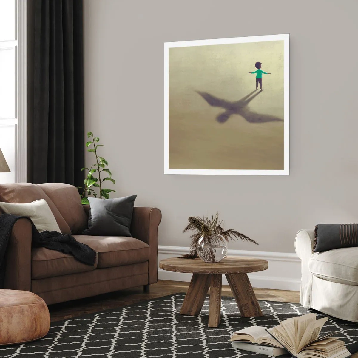 Pôster - Herói do futuro - 40x40 cm