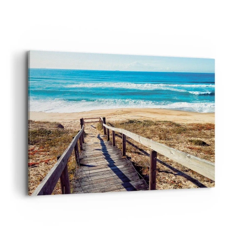 Quadro em tela - Corra! - 100x70 cm