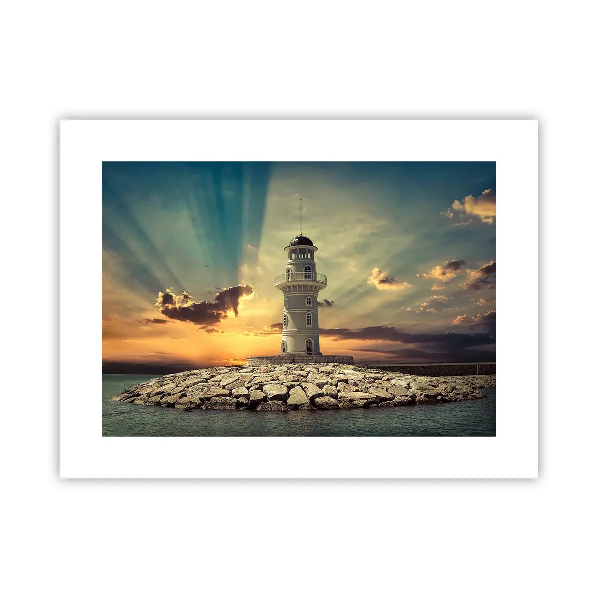 Pôster - Luz - Bondade - Beleza - 40x30 cm