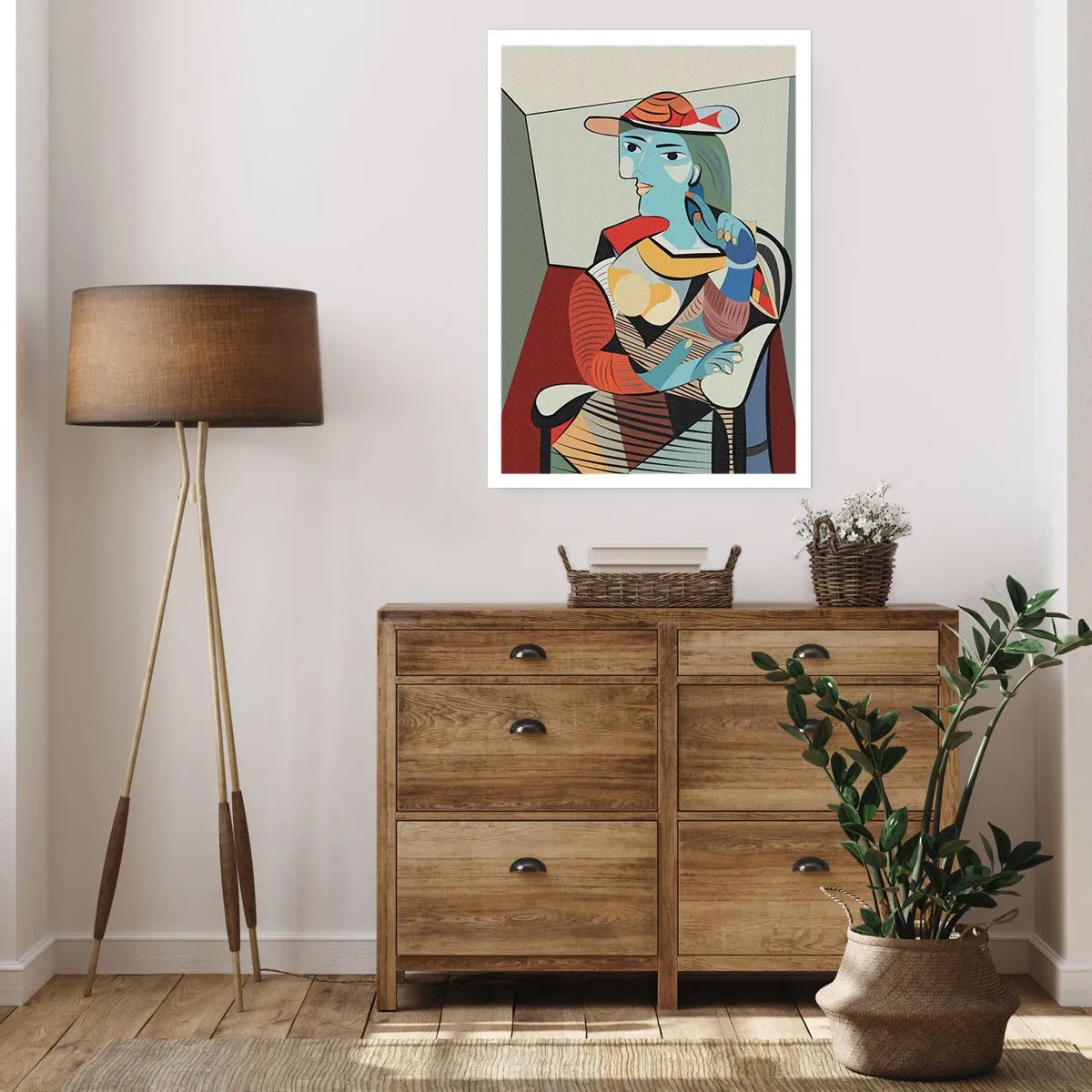 Pôster - Pelos olhos de Picasso - 70x100 cm