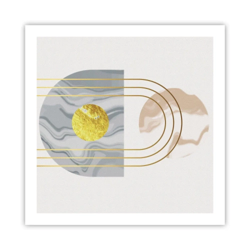 Pôster - Brilho e claridade - 60x60 cm