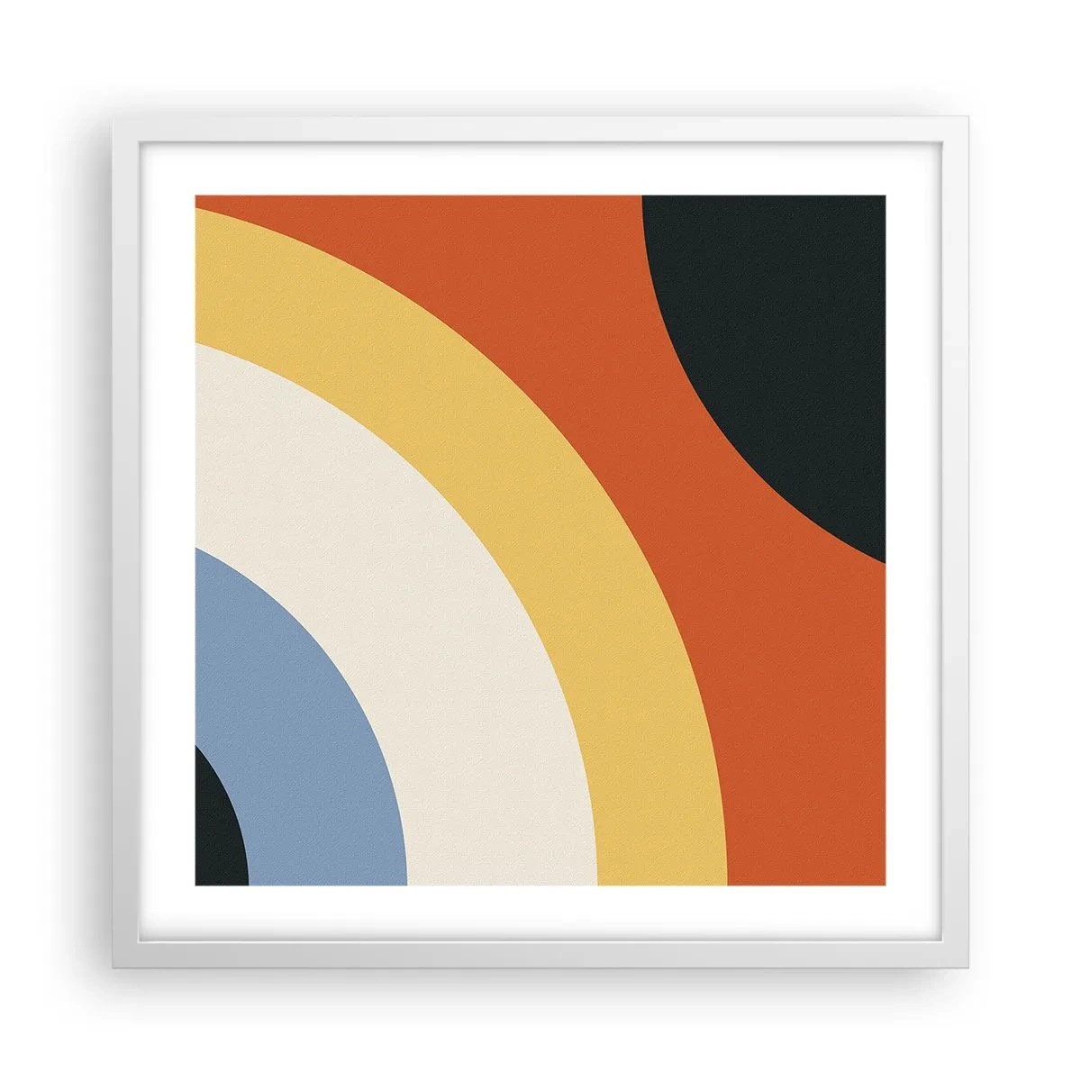 Pôster em moldura branca - Um para o outro - 50x50 cm