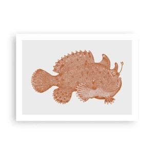 Pôster - E era um peixe - 70x50 cm