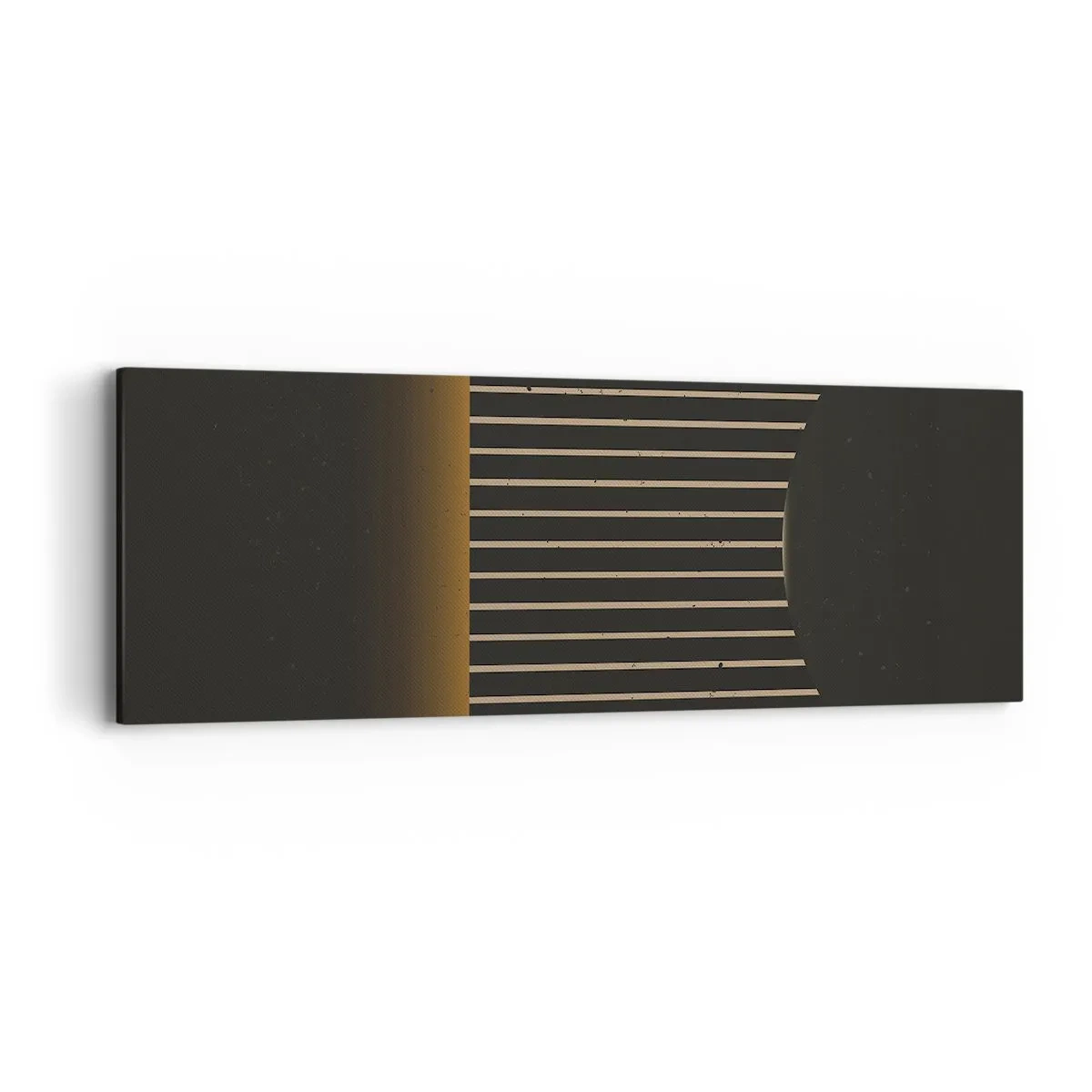 Quadro em tela - Explorar a escuridão - 90x30 cm