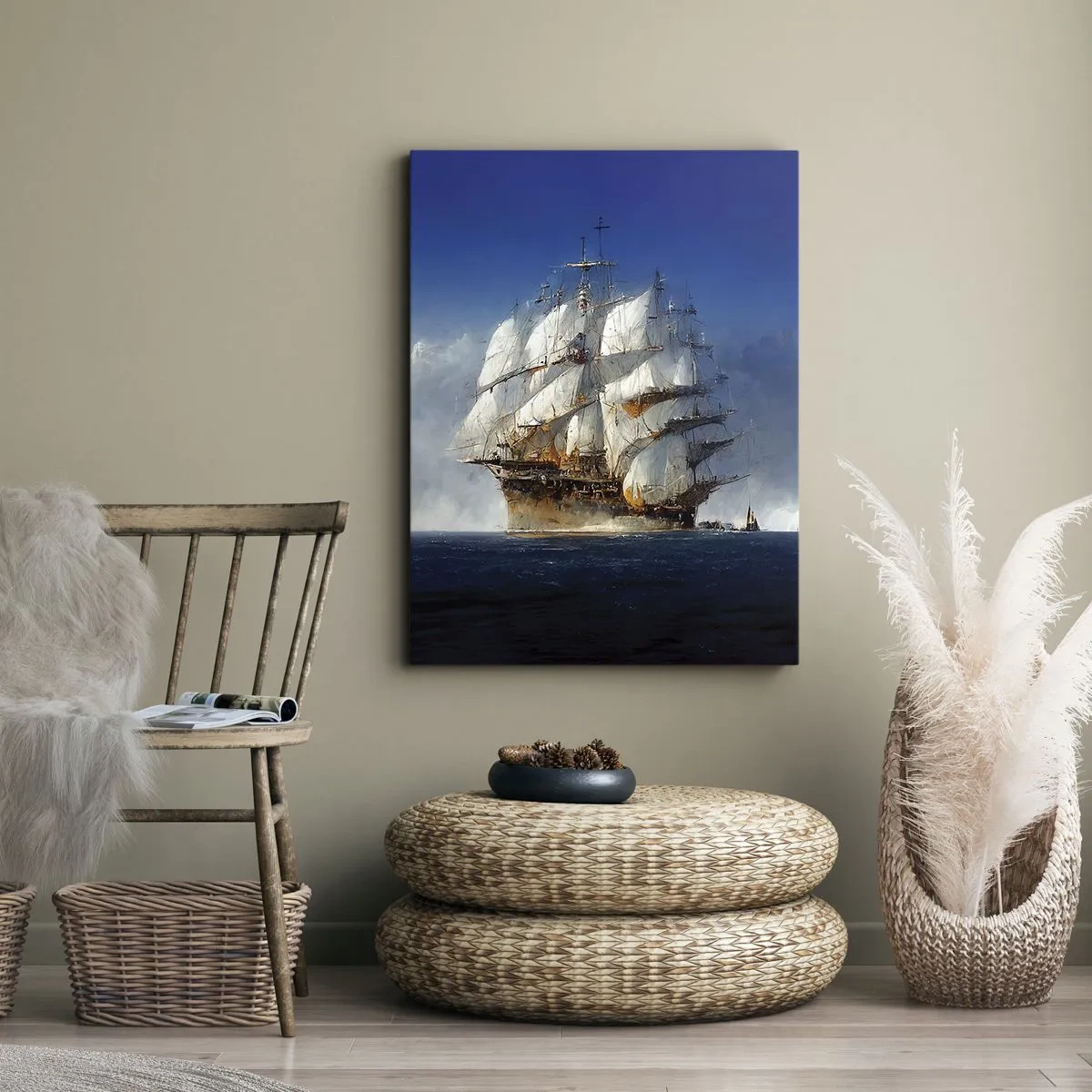 Quadro em tela - A grande glória! - 70x100 cm