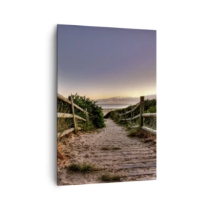 Quadro em tela - O objetivo já está claro - 70x100 cm