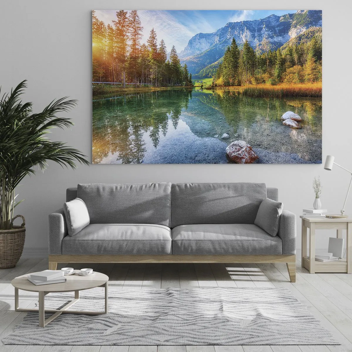 Quadro em vidro - A suavidade do outono - 100x70 cm