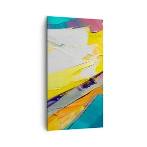 Quadro em tela - Anatomia da luz - 55x100 cm