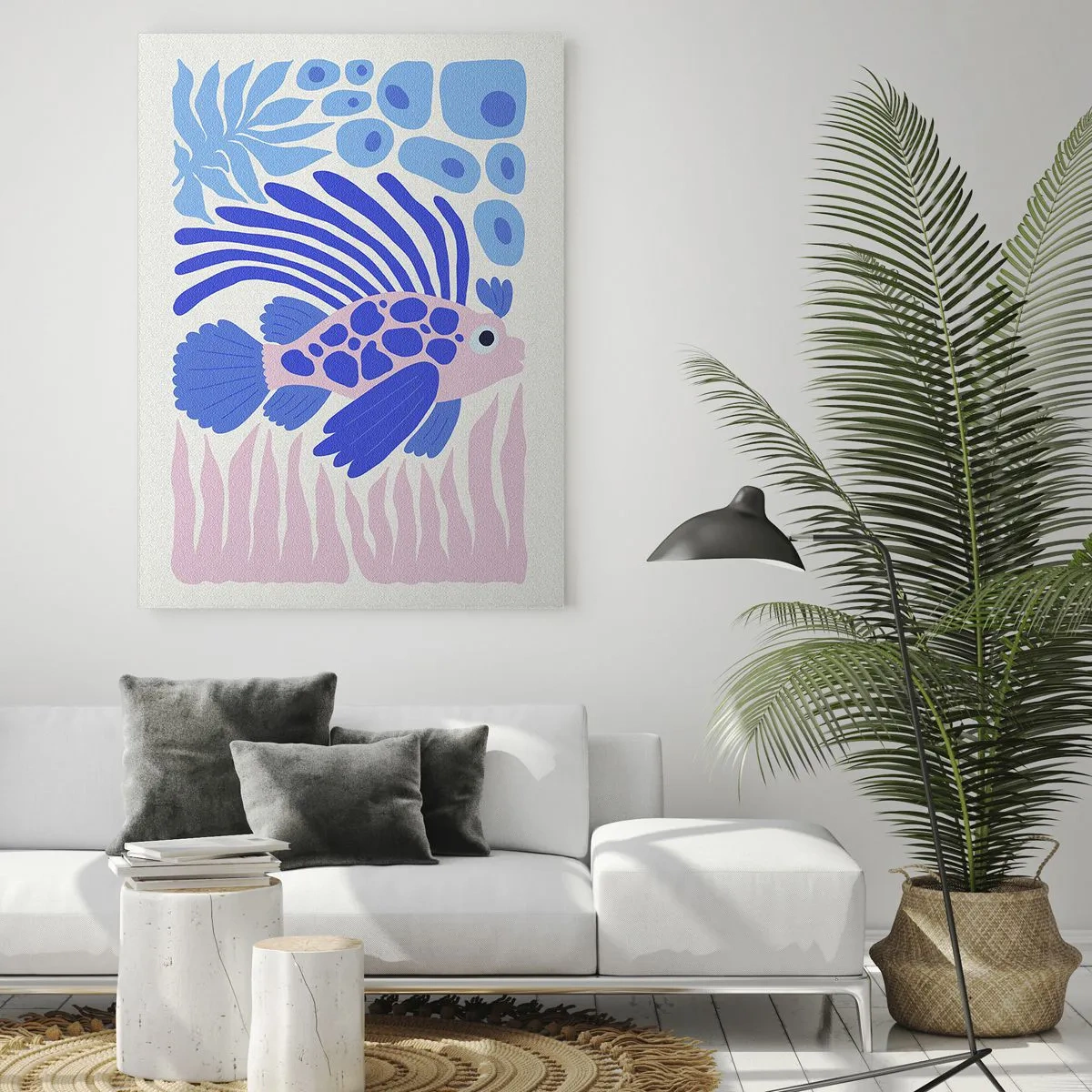 Quadro em vidro - Em seu elemento - 80x120 cm