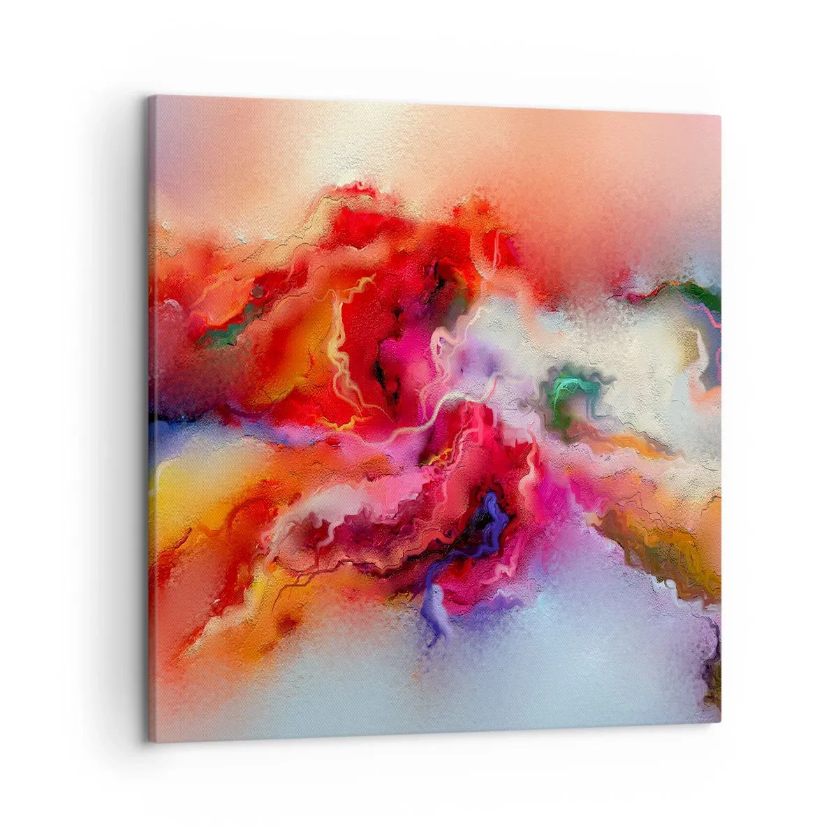 Quadro em tela - Como capturar os sonhos - fumo - 50x50 cm