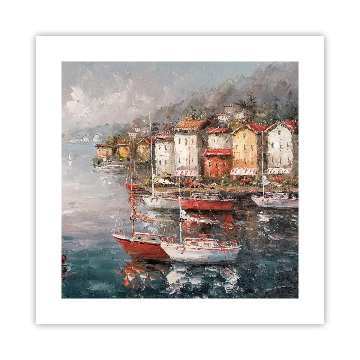 Pôster - Refúgio romântico - 40x40 cm