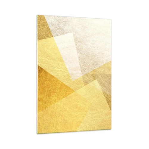 Quadro em vidro - Clima geométrico - 50x70 cm