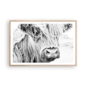 Pôster com moldura de carvalho claro - Natureza selvagem escocesa - 91x61 cm