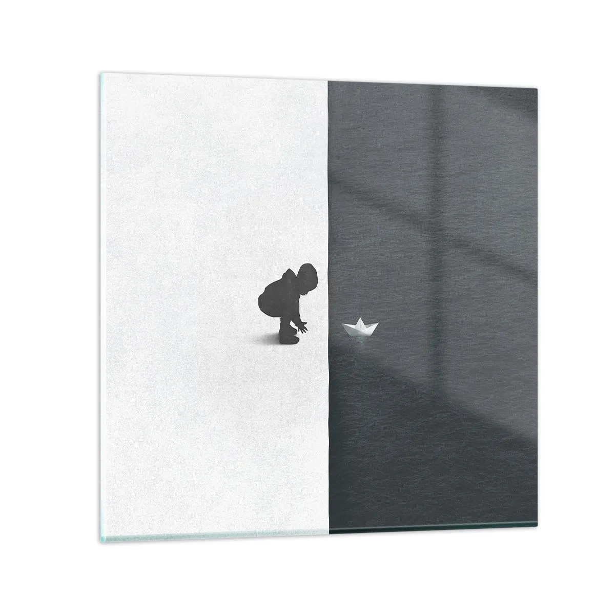 Quadro em vidro - Grande expedição - 50x50 cm