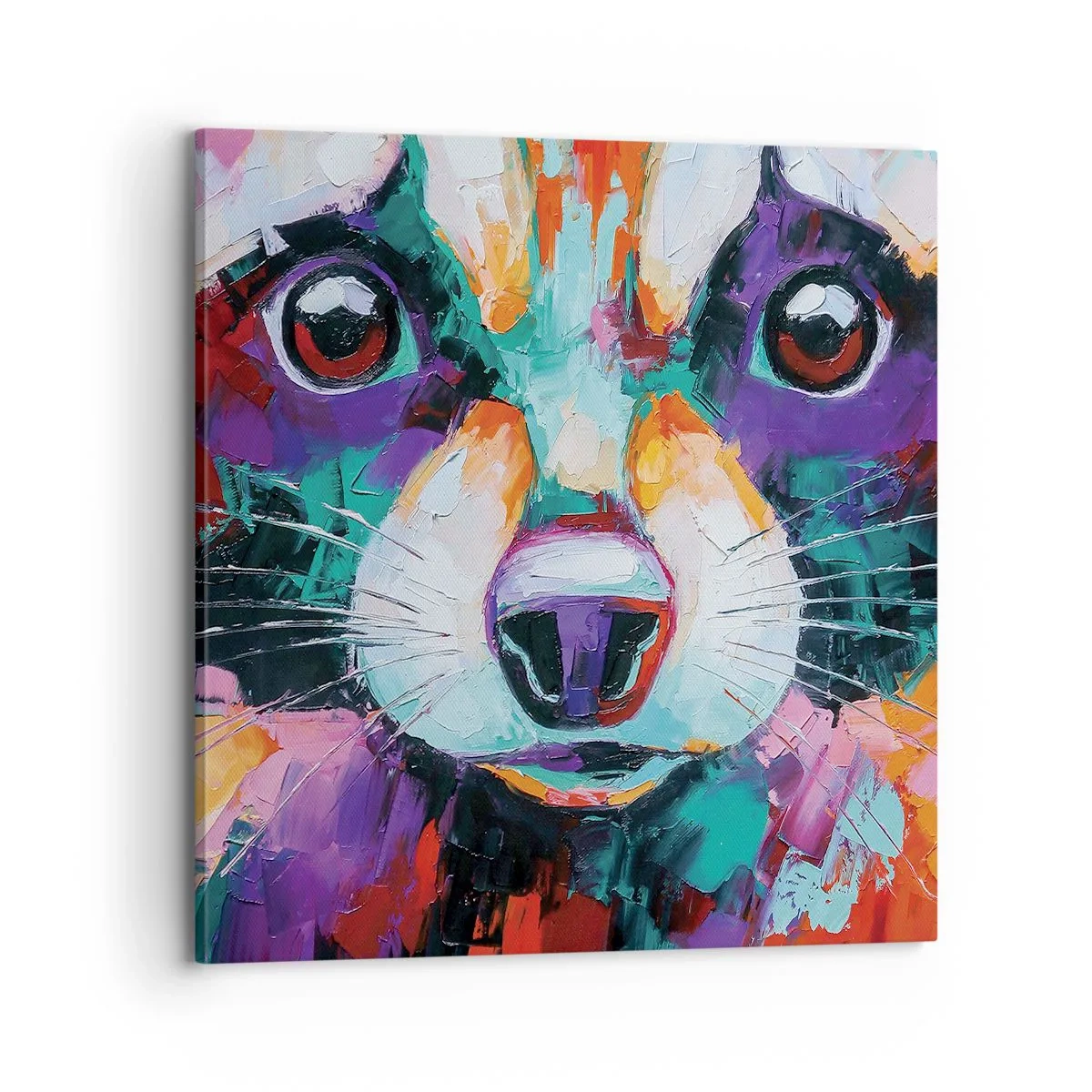 Quadro em tela - Apenas boas emoções - 70x70 cm