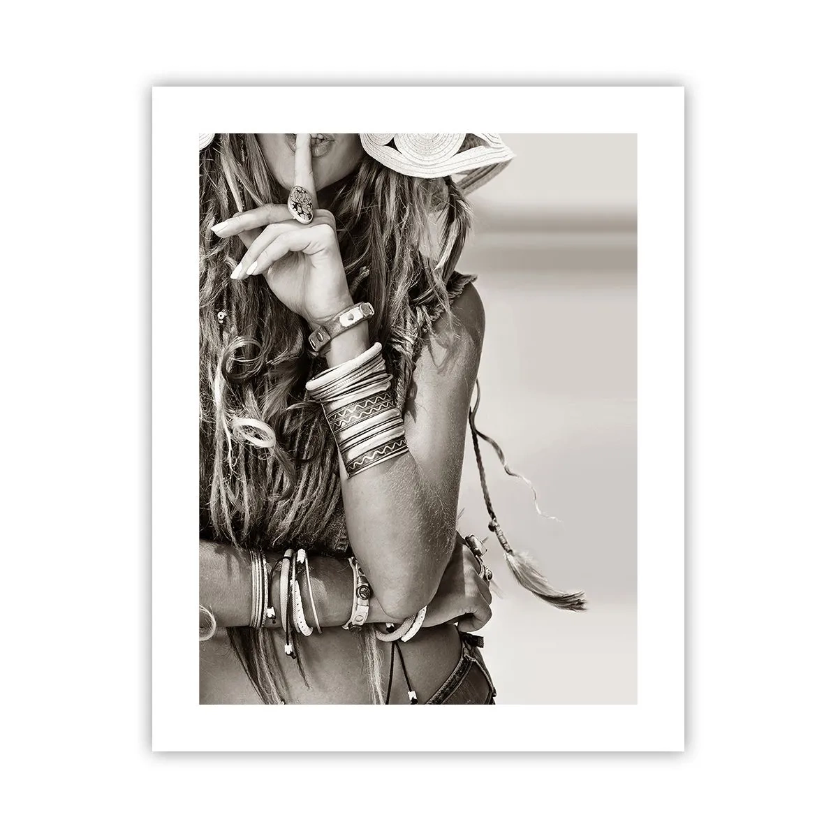 Pôster - Como uma menina - 40x50 cm