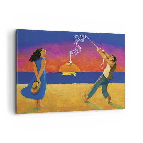 Quadro em tela - Mais do que uma estrela do céu - 100x70 cm