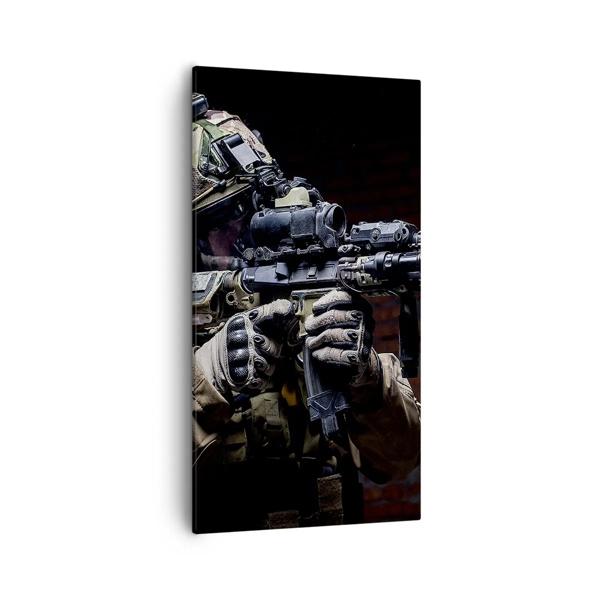 Quadro em tela - Mortalmente eficaz - 55x100 cm