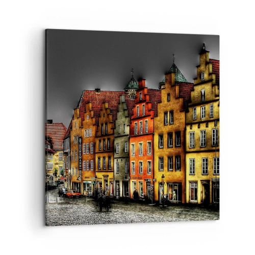 Quadro em tela - Falta apenas uma carruagem encantada - 50x50 cm