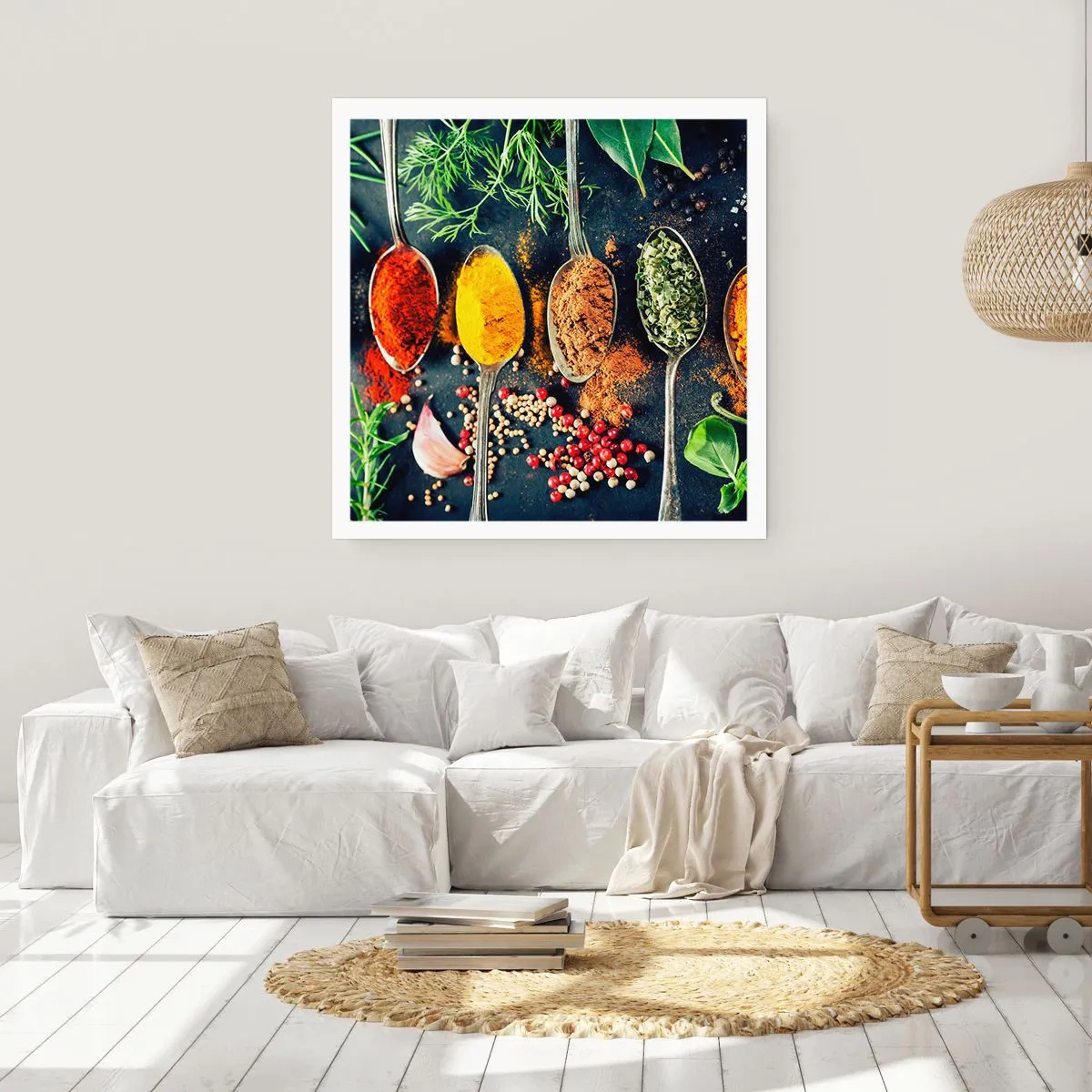 Pôster - Magia culinária - 40x40 cm