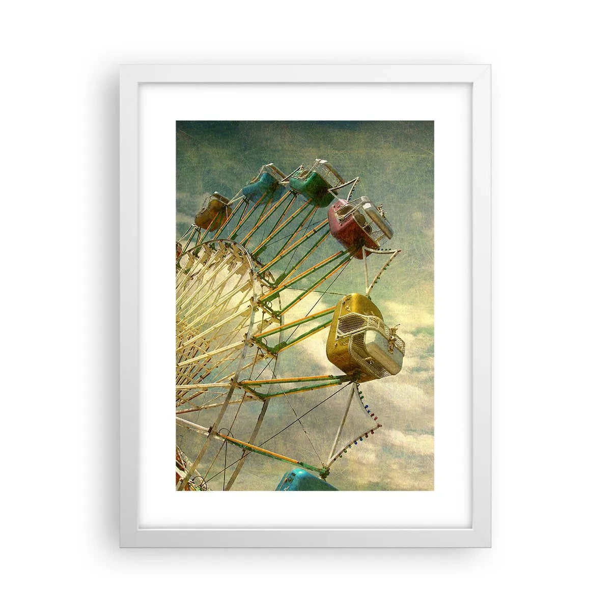 Pôster em moldura branca - Será divertido… - 30x40 cm