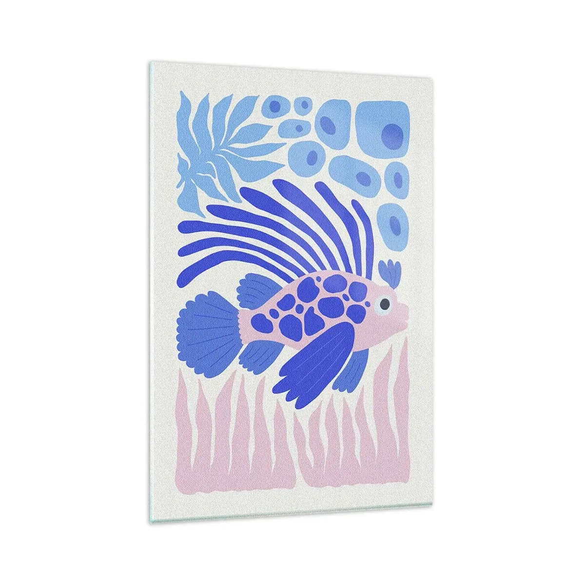 Quadro em vidro - Em seu elemento - 80x120 cm