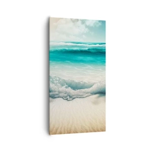 Quadro em tela - A paz do oceano - 65x120 cm