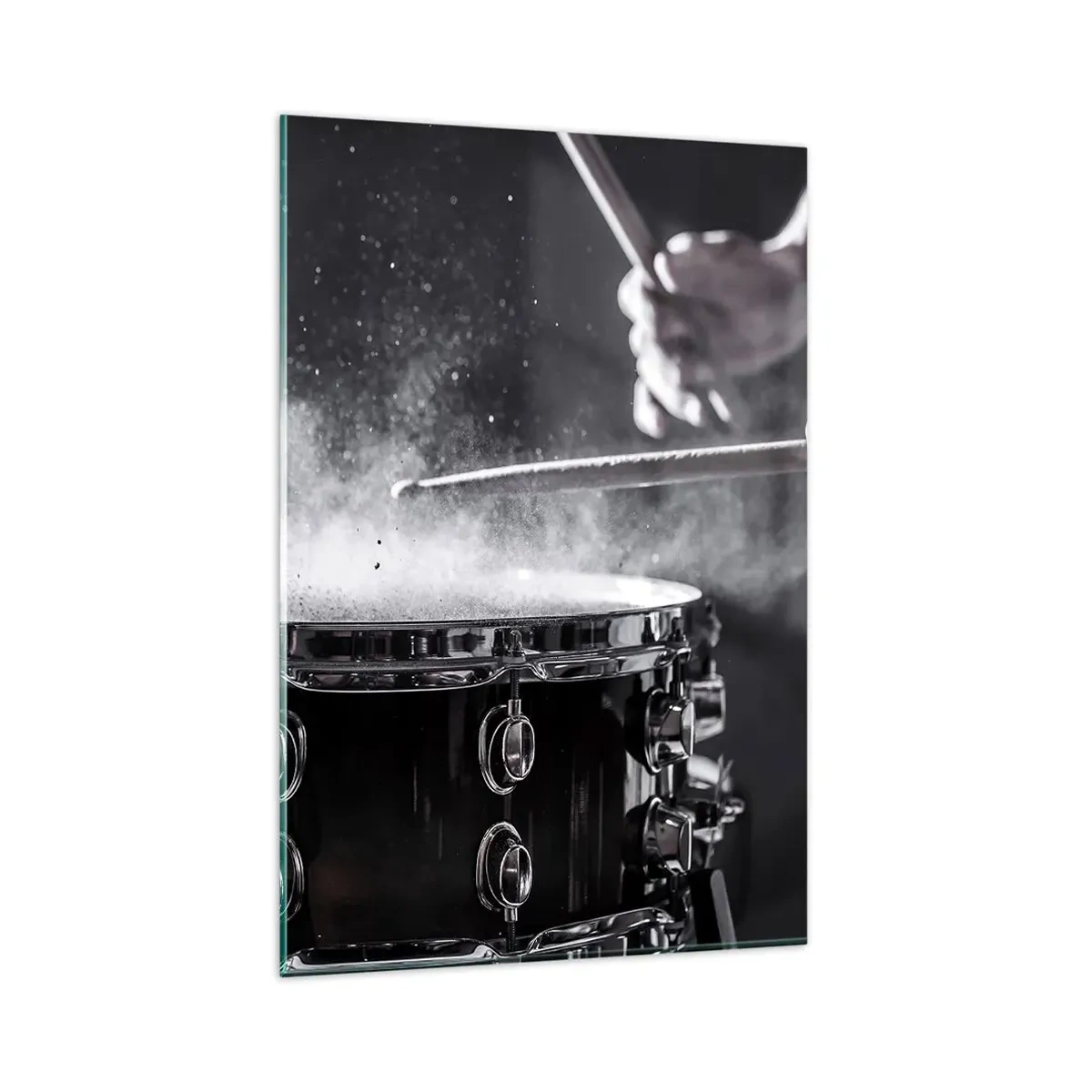 Quadro em vidro - Pulso da música - 80x120 cm