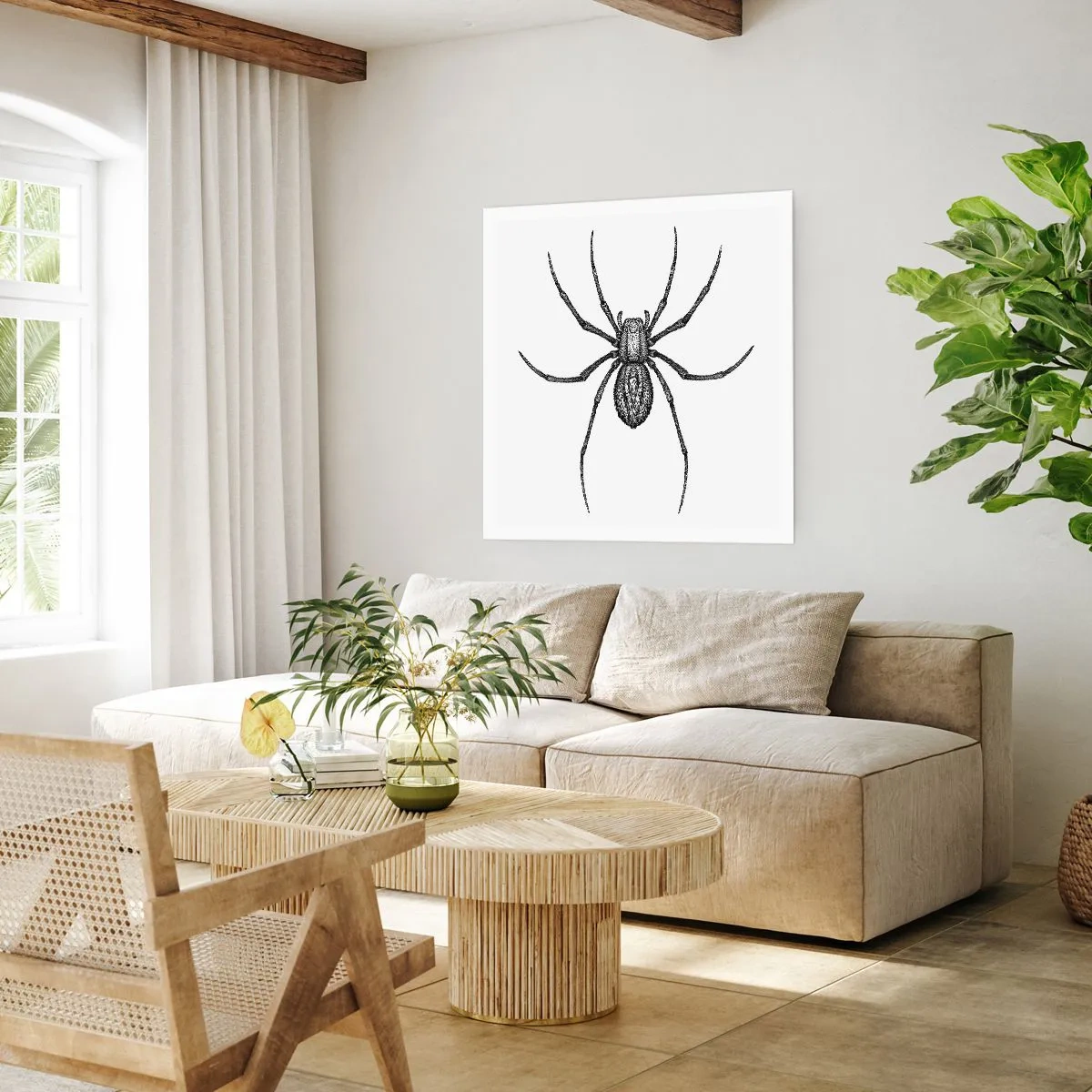 Pôster - Precisão perturbadora - 60x60 cm