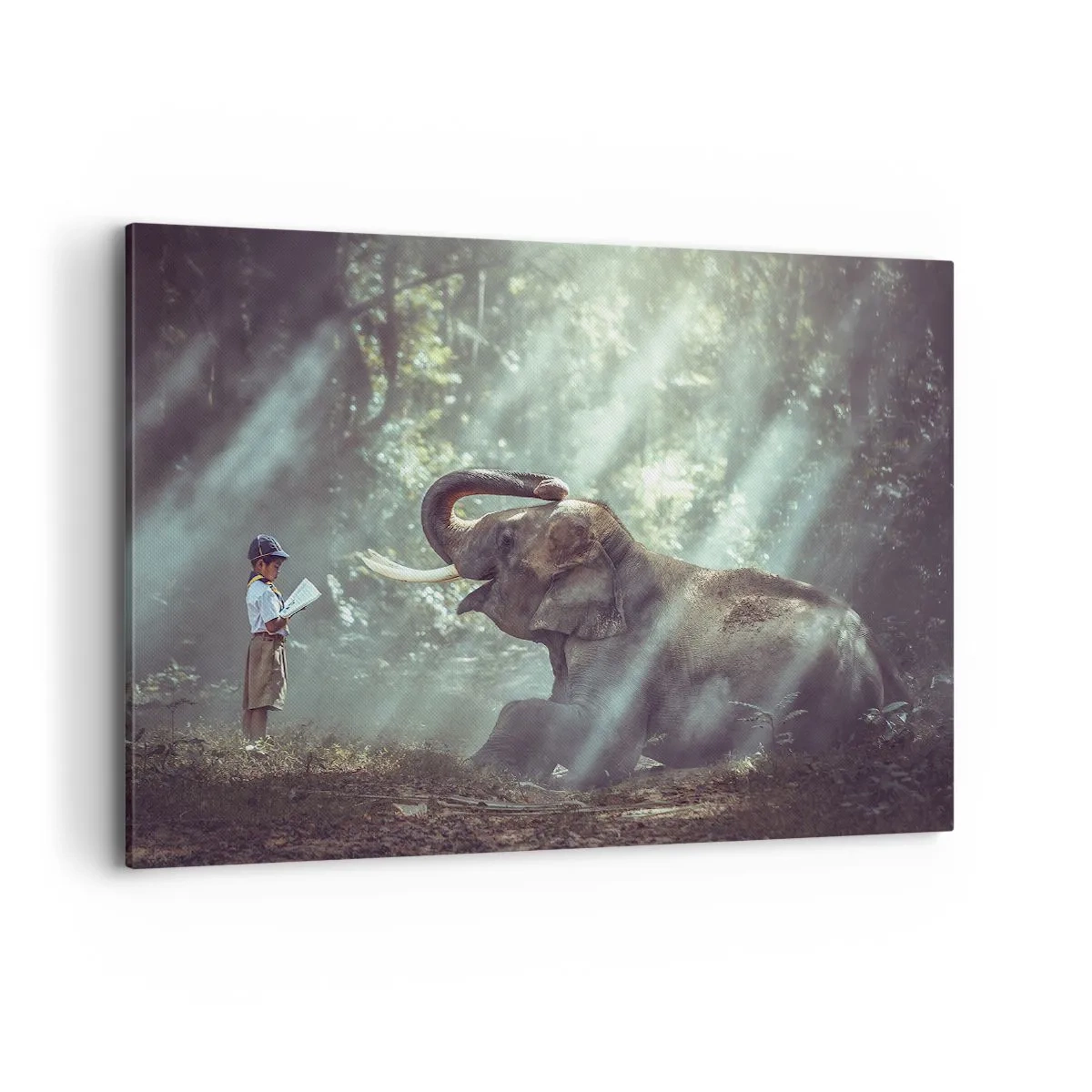 Quadro em tela - Ouça isto... - 100x70 cm