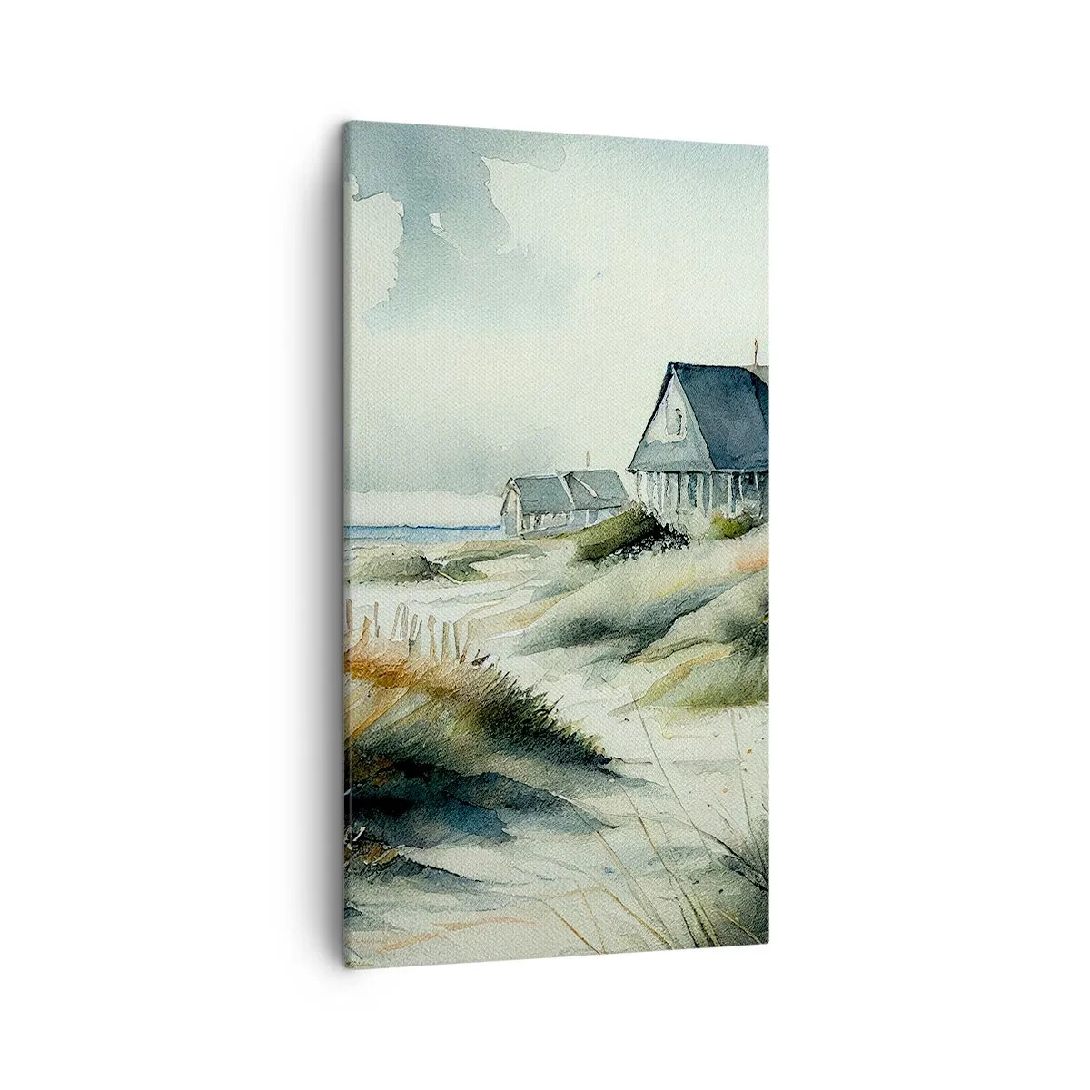 Quadro em tela - Longe da agitação - 45x80 cm