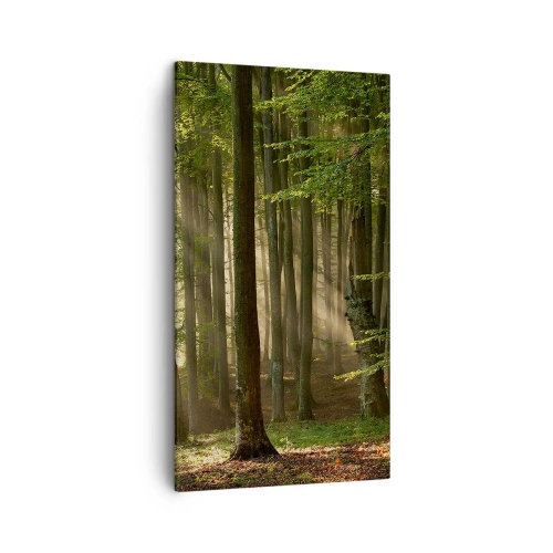 Quadro em tela - Radiante em uma manhã de primavera - 45x80 cm