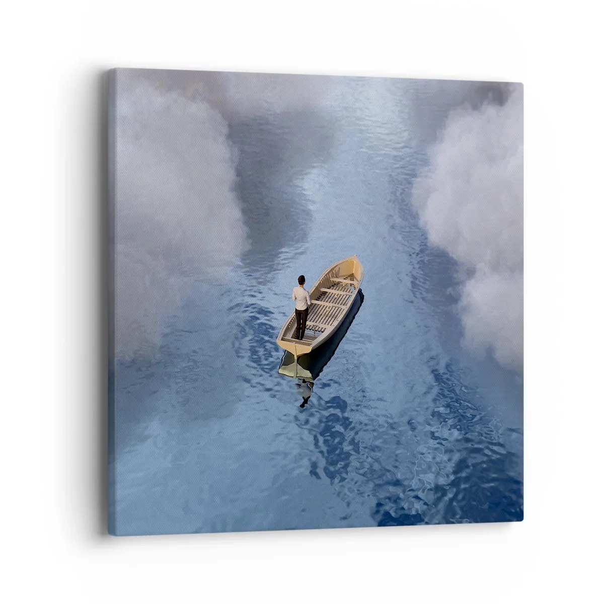 Quadro em tela - Vida – jornada – desconhecido - 40x40 cm