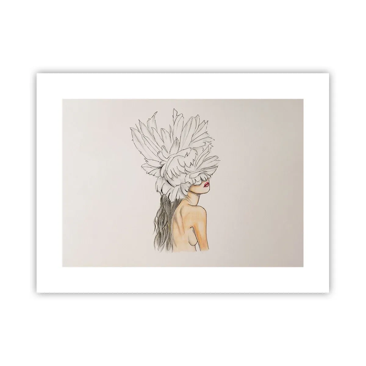 Pôster - Beleza coroada - 40x30 cm