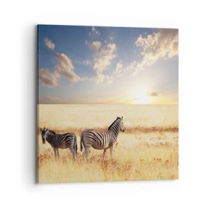 Quadro em tela - Vá embora, não perturbe - 70x70 cm