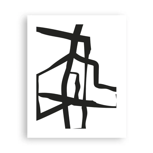 Pôster - Projeto preto e branco - 40x50 cm