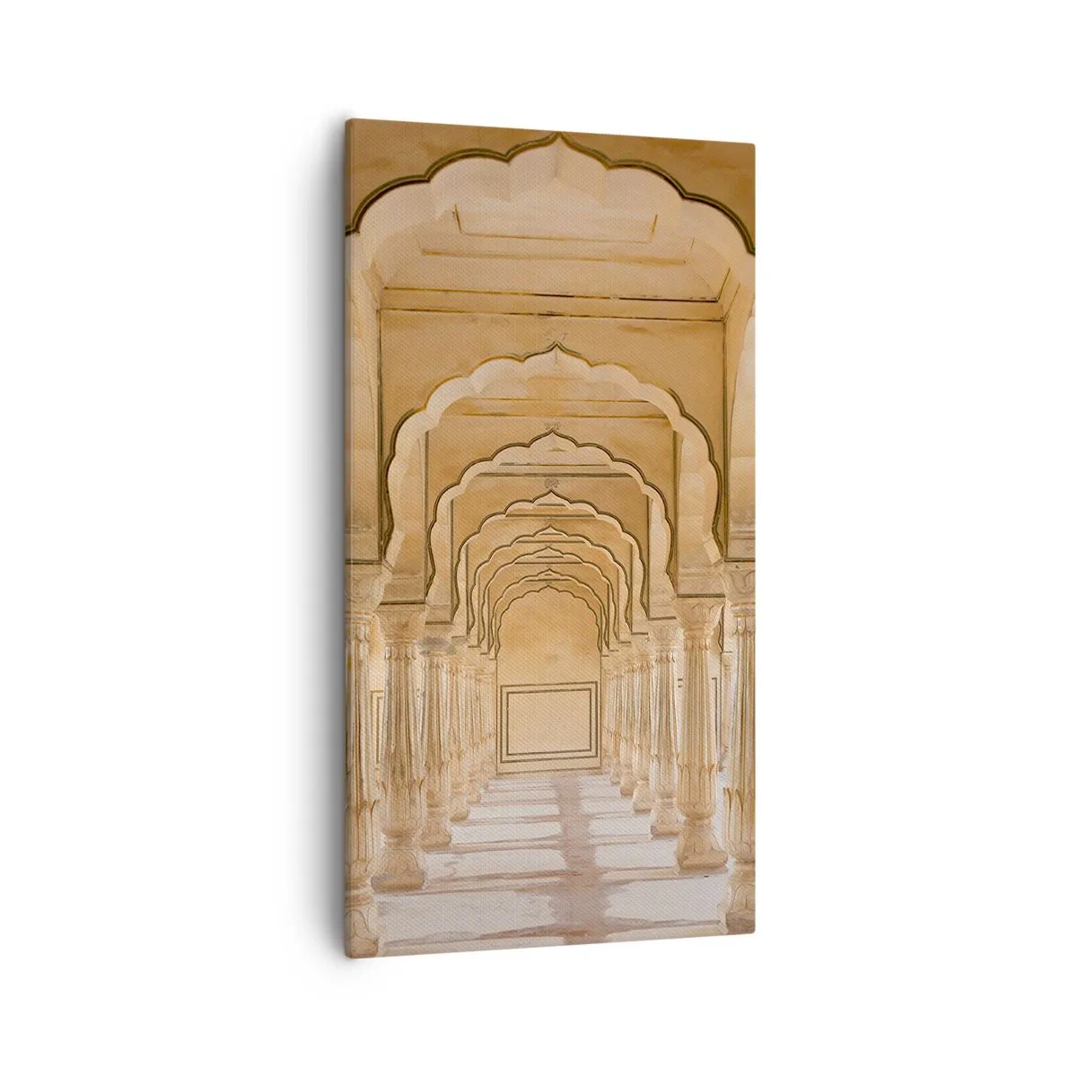 Quadro em tela - No palácio do marajá - 55x100 cm