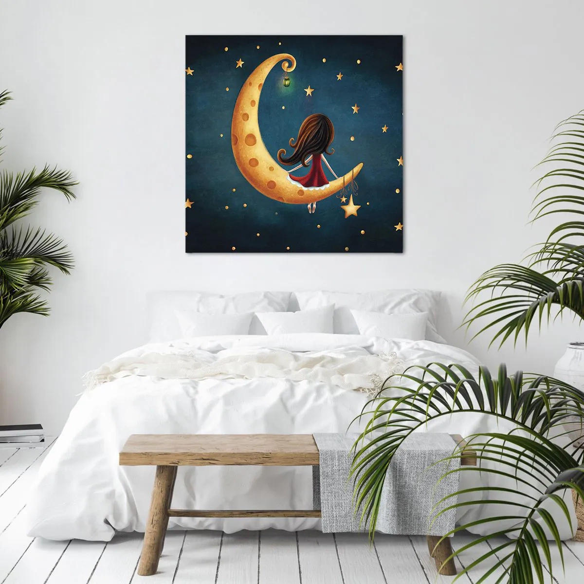 Quadro em tela - Uma vez... - 30x30 cm