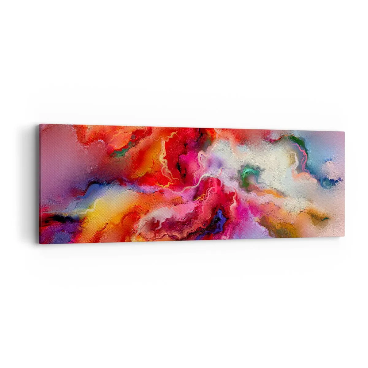 Quadro em tela - Como capturar os sonhos - fumo - 90x30 cm