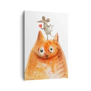 Quadro em tela - Paradoxos do amor - 50x70 cm
