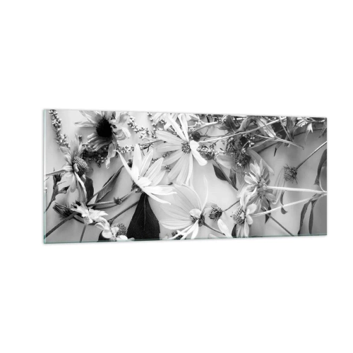 Quadro em vidro - Não é um ramo de flores - 100x40 cm