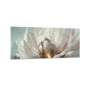 Quadro em vidro - Floresce uma vez a cada cem anos - 100x40 cm